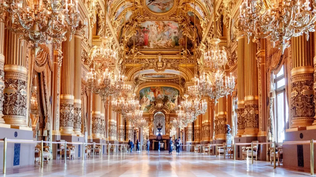 The Grand Foyer of Palais Garnier, Paris